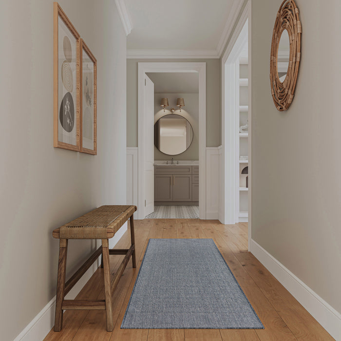 The Rug Corner Nourison Home Tulum TLM01 DENIM Area Rugs
