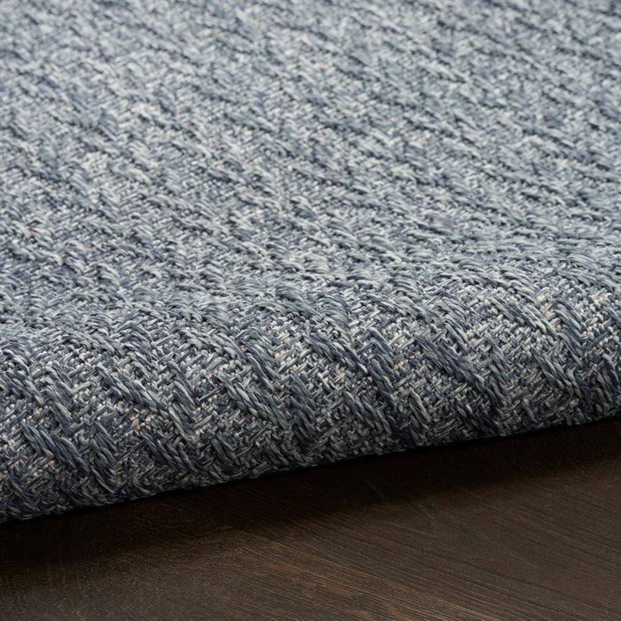 The Rug Corner Nourison Home Nourison Home - Tulum Denim Area Rug TLM02