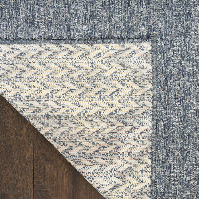 The Rug Corner Nourison Home Nourison Home - Tulum Denim Area Rug TLM02