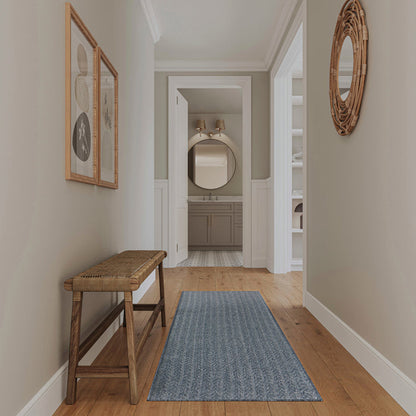 The Rug Corner Nourison Home Nourison Home - Tulum Denim Area Rug TLM02