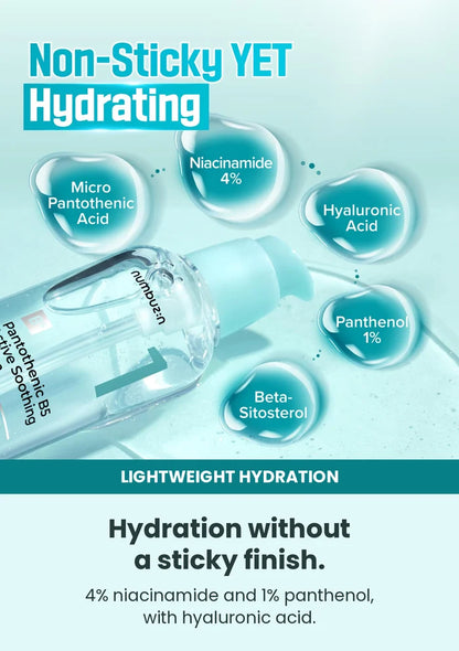 Numbuzin No.1 serum lightweight hydrating texture and ingredients