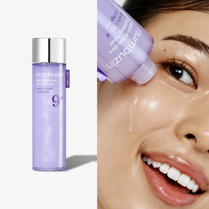 NUMBUZIN No.9 NAD+ PDRN Glow Boosting Toner – skaistinantis veido tonikas