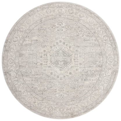 The Rug Corner Loloi II Odette Silver / Ivory