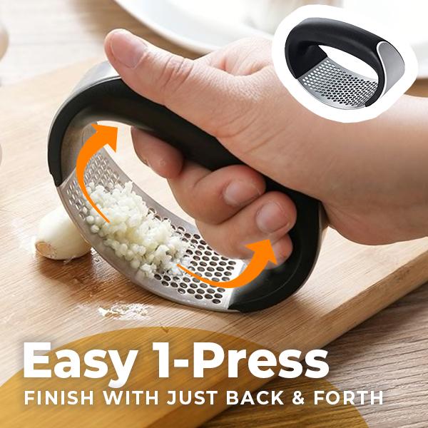 Premium Stainless Steel Garlic Press, Garlic Press Cooking Tool