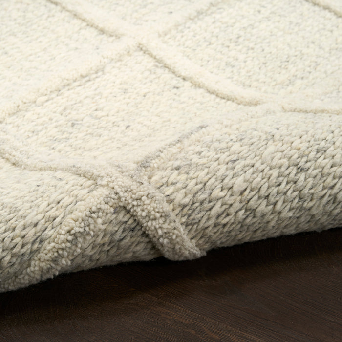 Pure Framework FRA01 IVORY Area Rugs