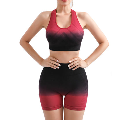 Push-Up Sports Bra & Scrunch Butt Lift Leggings Yoga Set