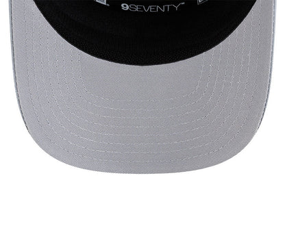 Rays New Era Gray Script TB Split Panel 9Seventy Stretch-Snap Hat