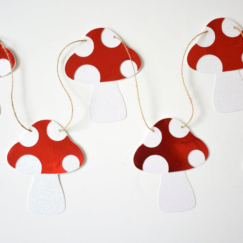 Red Mushroom Banner