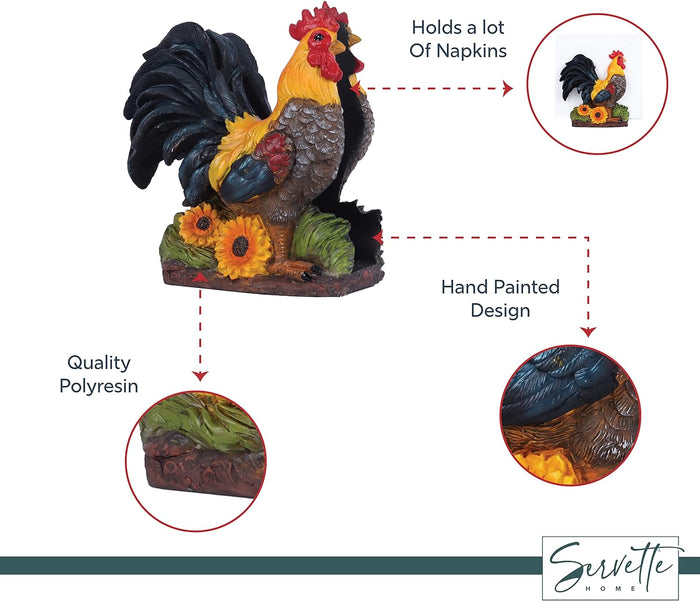 Rooster Napkin Holder