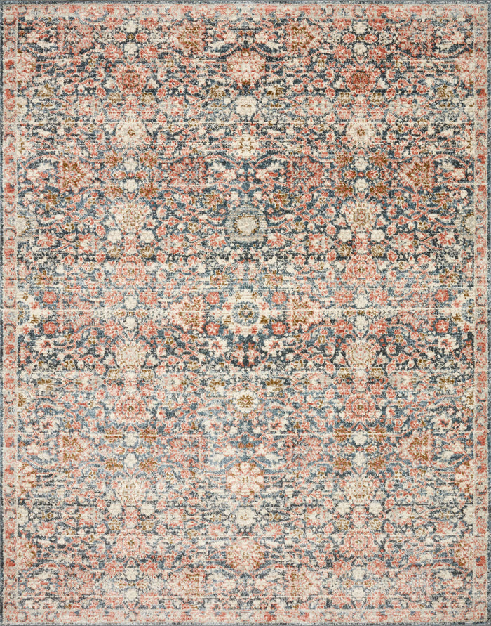 The Rug Corner Loloi II Saban Navy / Rust