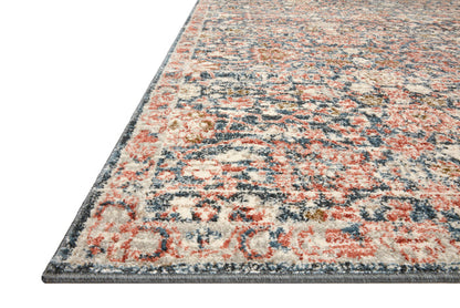 The Rug Corner Loloi II Saban Navy / Rust