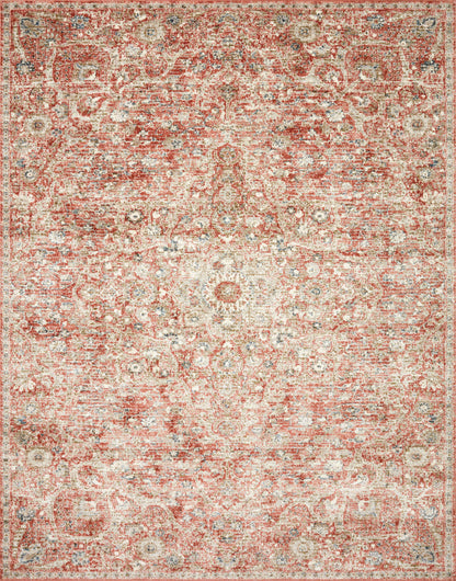 The Rug Corner Loloi II Saban Rust / Beige