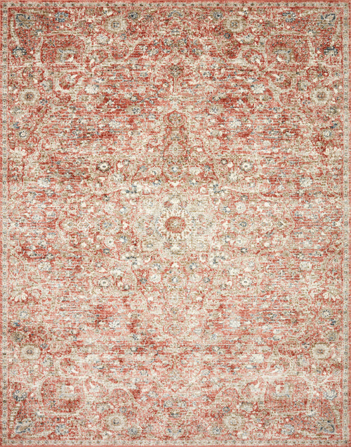 The Rug Corner Loloi II Saban Rust / Beige