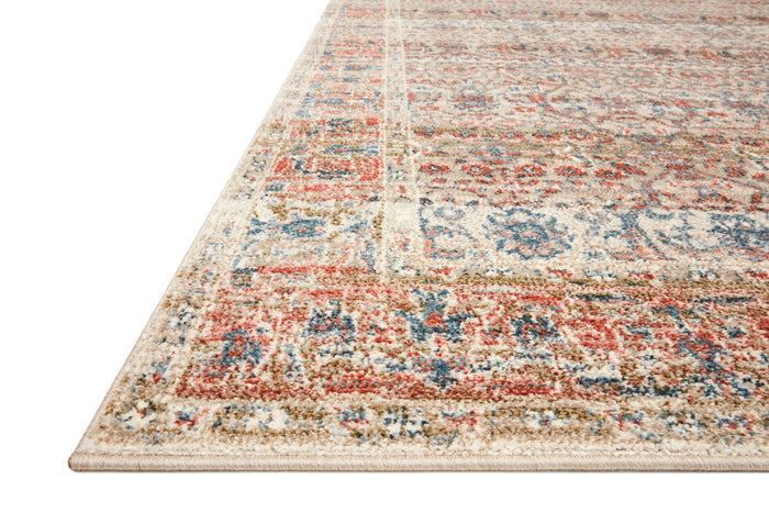 The Rug Corner Loloi II Saban Sand / Rust