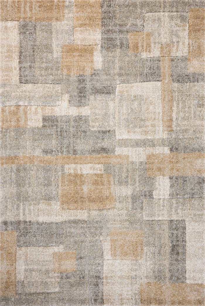 The Rug Corner Loloi Silas Stone / Wheat