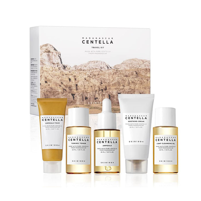 SKIN1004 Madagascar Centella Travel Kit - kelioninis kosmetikos rinkinys