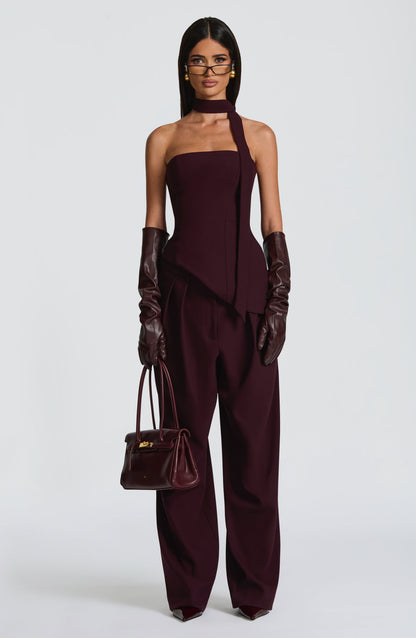 Sloan Top - Plum
