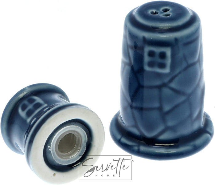 Stackable Lighthouse Salt & Pepper Shaker Set