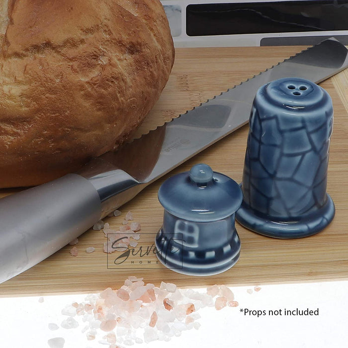 Stackable Lighthouse Salt & Pepper Shaker Set