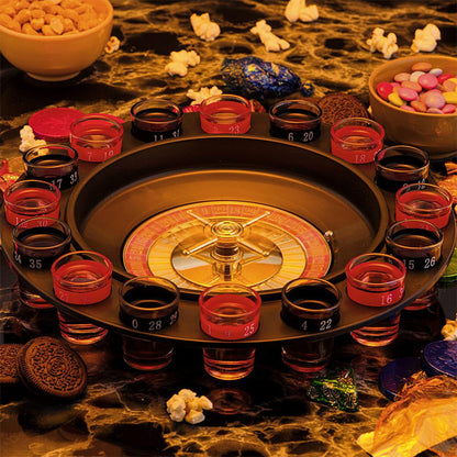 Sturdy Roulette Spinning Game Set