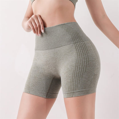 Tummy Control Butt Lift Yoga Leggings Gym Push-Up Shorts