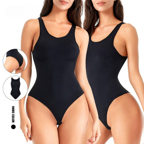 Tummy Control Slim Body Seamless Thong Bodysuit High Waist Trainer Shaper