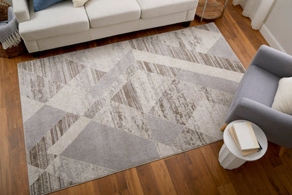 lifestyle The Rug Corner Feizy Vancouver Modern Geometric - Tan/Brown/Ivory  Vancouver Modern Geometric - Tan/Brown/Ivory