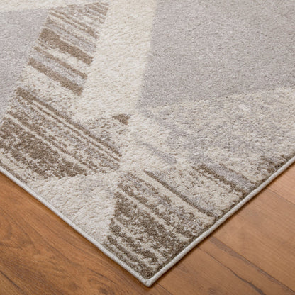 The Rug Corner Feizy Vancouver Modern Geometric - Tan/Brown/Ivory  Vancouver Modern Geometric - Tan/Brown/Ivory