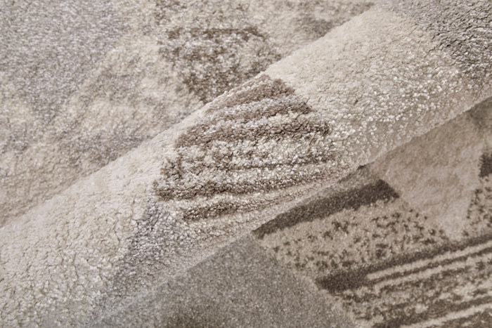 The Rug Corner Feizy Vancouver Modern Geometric - Tan/Brown/Ivory  Vancouver Modern Geometric - Tan/Brown/Ivory