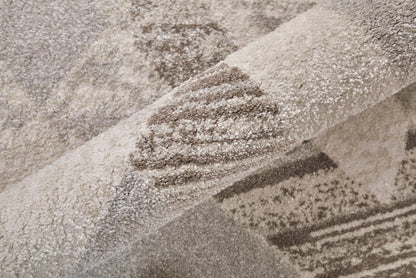 The Rug Corner Feizy Vancouver Modern Geometric - Tan/Brown/Ivory  Vancouver Modern Geometric - Tan/Brown/Ivory