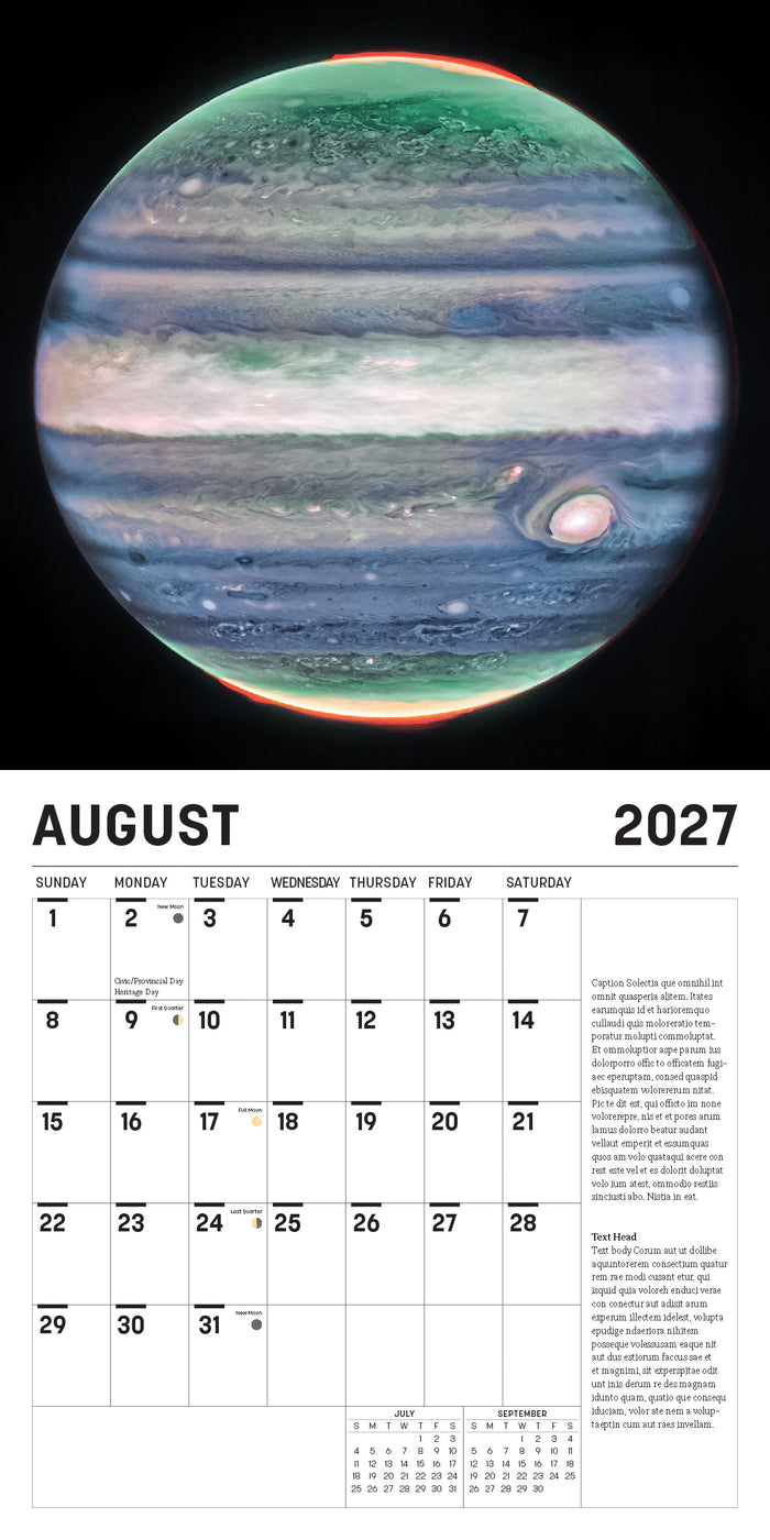 Webb's Cosmos Calendar 2027: Five Years of Images and Discoveries from the James Webb Space Telescope