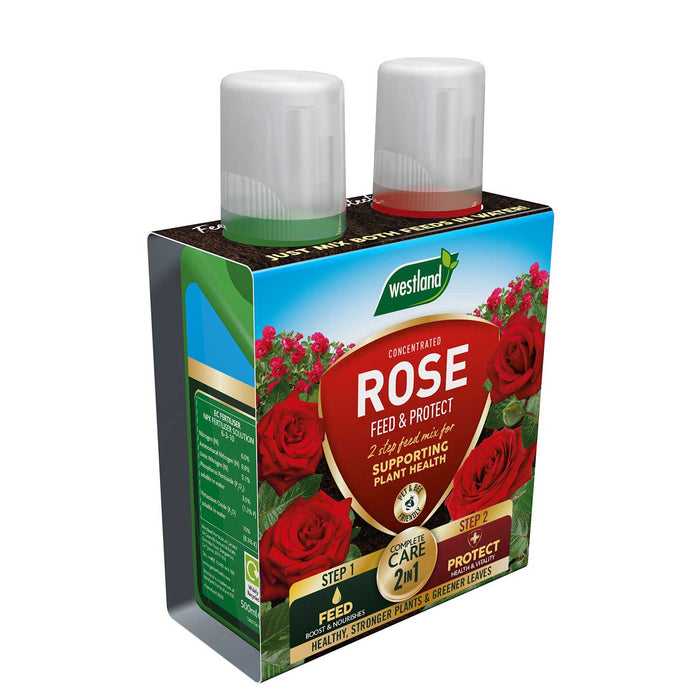 Westland Rose Feed & Protect 500ml Duo Pack