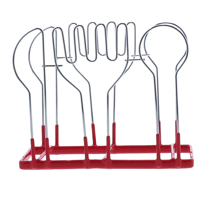 Wire Napkin Holder With Cutlery