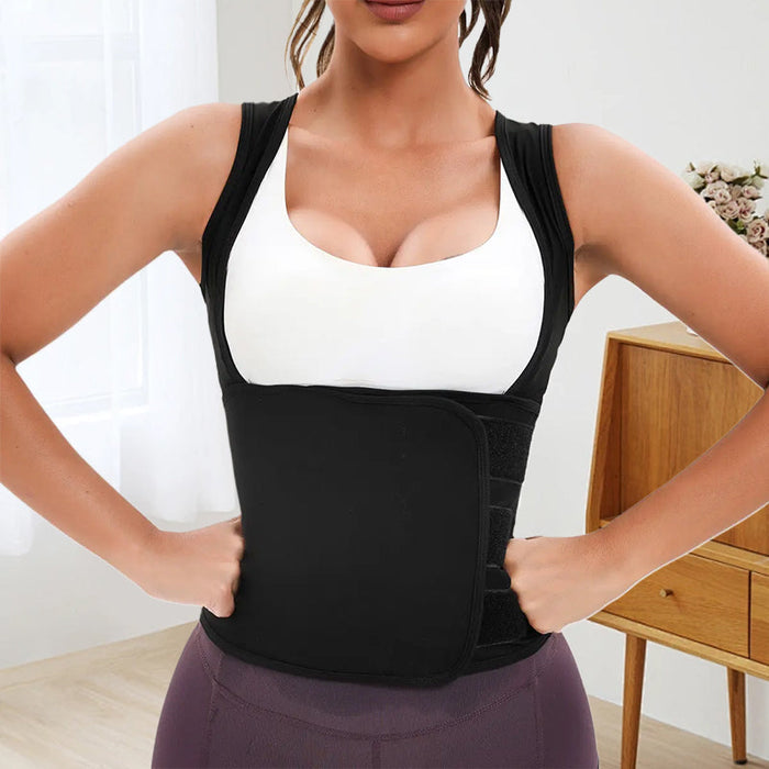Women's Adjustable Waistband Vest