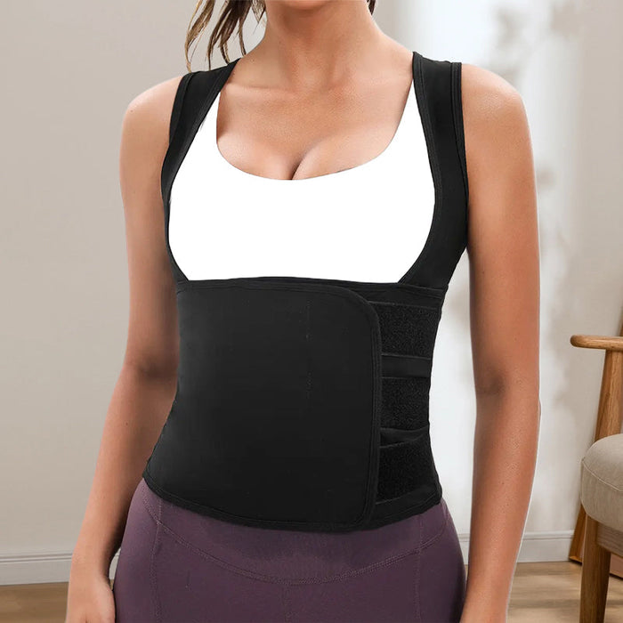 Women's Adjustable Waistband Vest