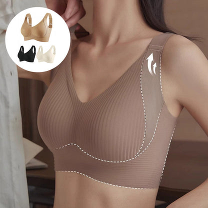 Women's Adjustable Wireless Push-Up Bra