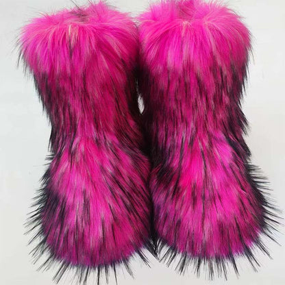 Raccoon fur red / 36