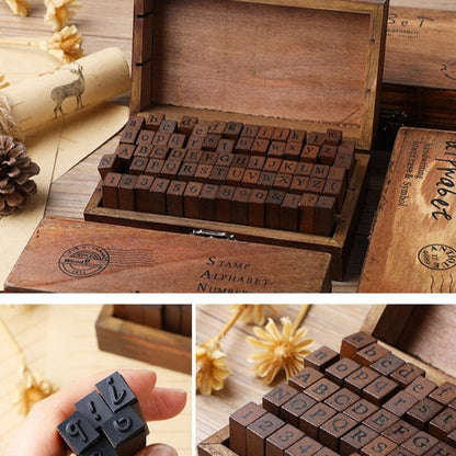 Wood Retro DIY Journal Decoration Seal