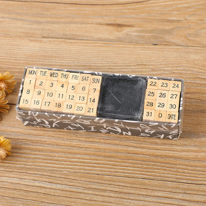 Wood Retro DIY Journal Decoration Seal