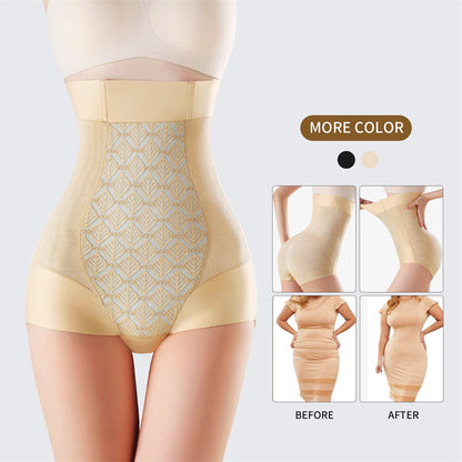 Wrap Girdle Double Belt Waist Trainer Shapewear Tummy Control Shaper