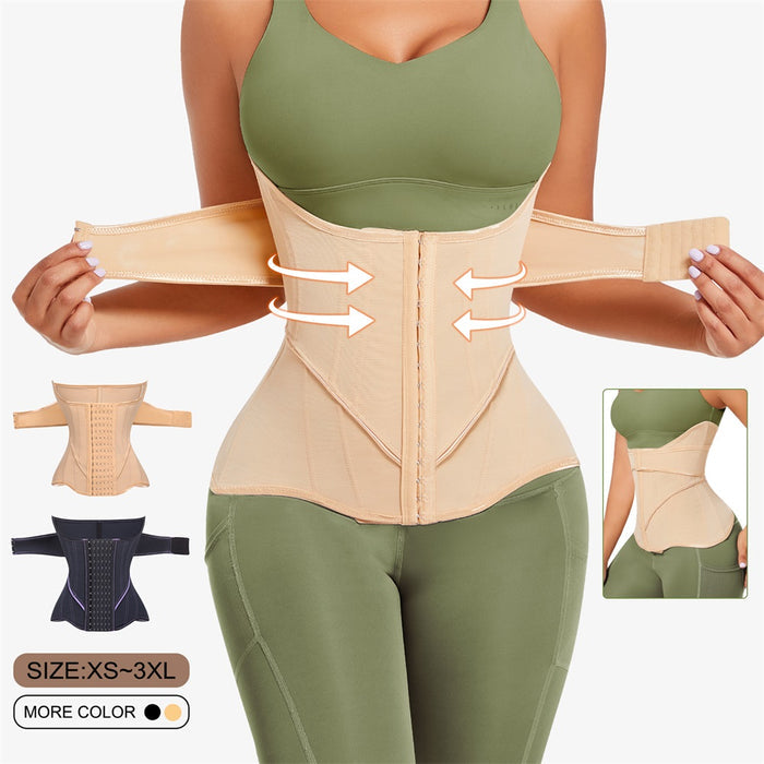 Wrap Girdle Full Body Belt Corset Tummy Control Shaper Waist Trainer Shapewear