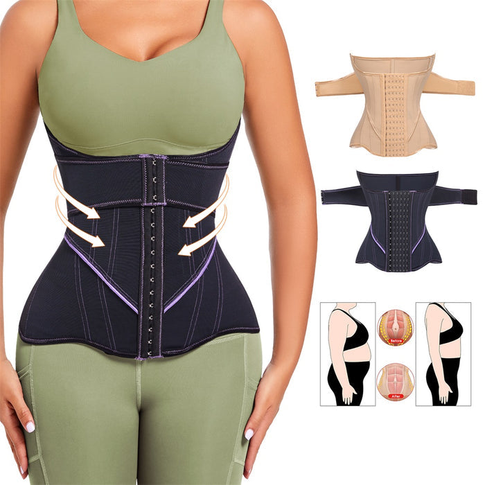 Wrap Girdle Full Body Belt Corset Tummy Control Shaper Waist Trainer Shapewear