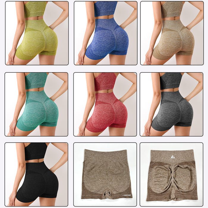 Yoga Short Workout Fitness Bra High Waist Yoga Leggings Set